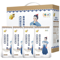 苏宁宜品中粮福临门巴盟高筋小麦粉4kg精选礼盒装适合家庭送礼