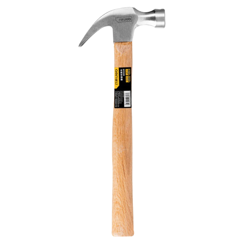 得力DL5250木柄羊角锤(银)0.5kg 单位/把