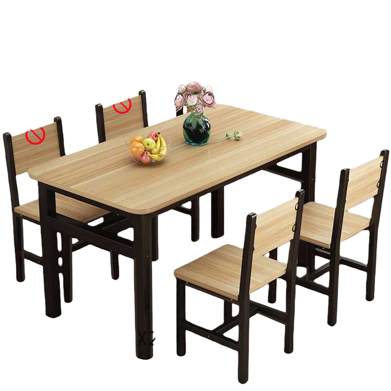 河洛伟业 餐桌椅 一桌两椅 套