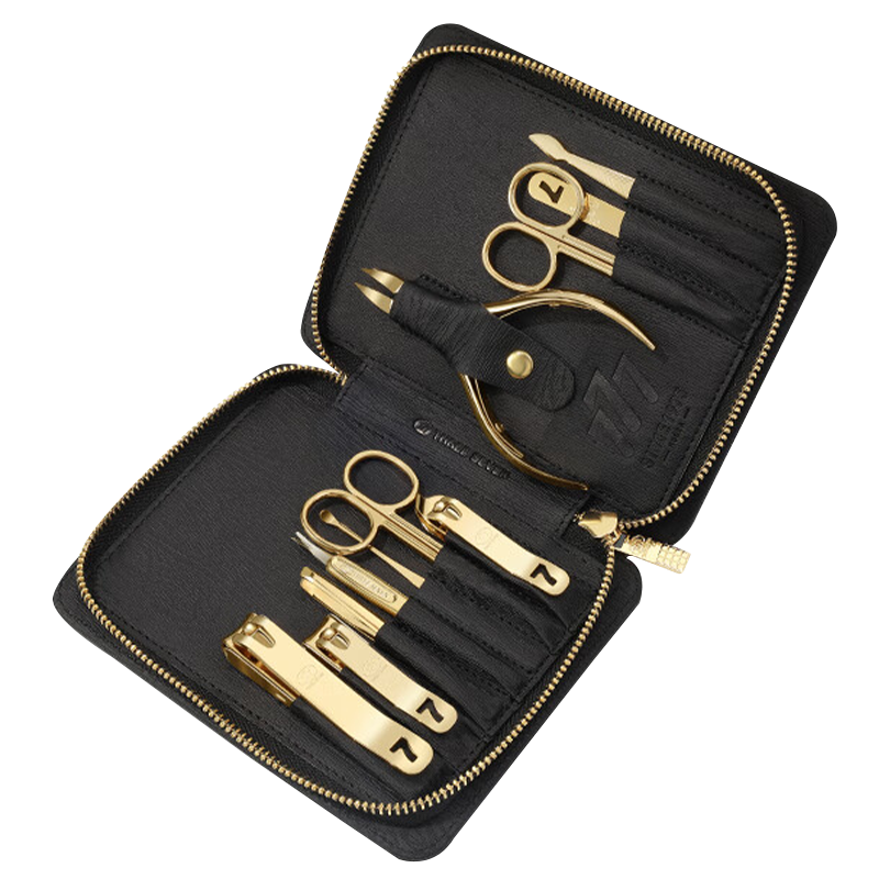 777指甲刀十一件套耐磨耐用持久锋利金色GNT-BH112G