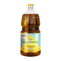 米妹妹菜籽油1.8L低温压榨浓醇鲜香风味浓郁纯正清香Y036
