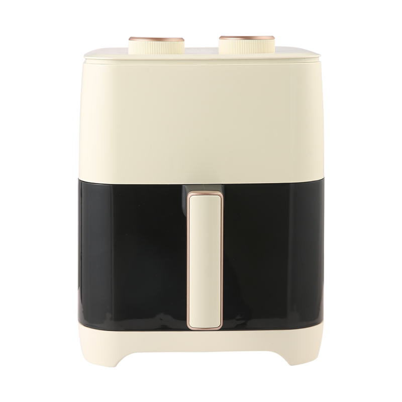 荣事达空气炸锅家用多功能一体新款大容量电烤箱全自动电炸锅机械双旋钮+可视窗口