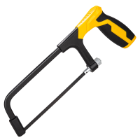 得力DL353106迷你包胶钢锯架 黄色 6寸24T 单位/把