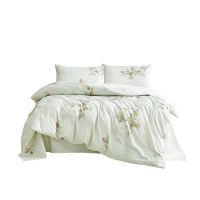 苏宁 罗莱 庄生晓梦全棉四件套200*230cm四件套1.8m床棉质床品套装透气亲肤舒适四件套家用