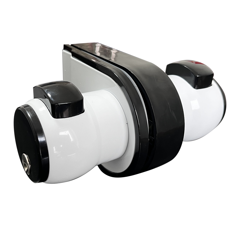 龙江策驰 玻璃门隔断球形锁 黑白单开 套