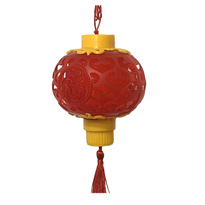 利成照明 LED灯笼串 5米12灯 镂空福字款