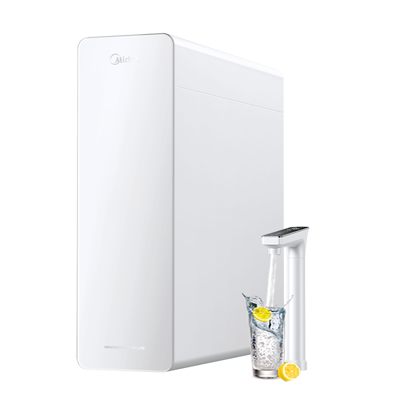 美的Midea白月光1000G加热净水器 多档控温家用直饮厨下即滤水分分离净饮一体机MRC1878B-1000G