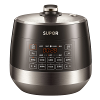 苏泊尔(SUPOR)0涂层精钢球釜电压力锅6L双胆全自动智能预约 家用触控煲汤煮饭 SY-60YC6011Q