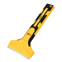 得力DL4723Z清洁铲刀内置5刀片(黄)200mm 单位/把