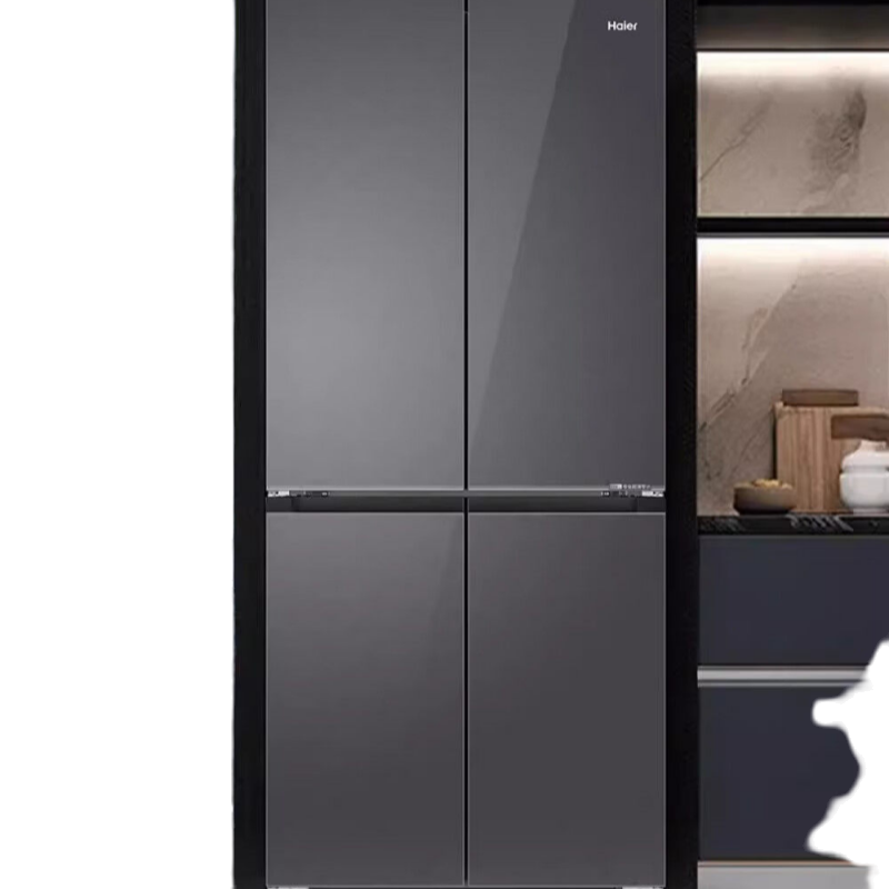 海尔十字对开门冰箱BCD-501WGHTDB5XAU1星蕴银501升1级能效双循环净味杀菌自动除霜