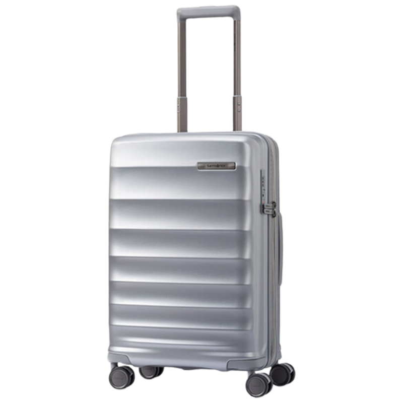 苏宁宜品推荐新秀丽20寸硬质PC拉杆箱铝合金四轮飞机轮密码锁耐磨