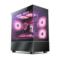 蓝魔快本128G英特尔酷睿i9级台式机电脑4070独显16G电竞水冷游戏主机办公直播家用海景房DIY电脑整机组装