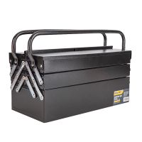 得力DL6231铁皮工具箱二层(黑)18寸 单位/个