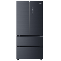 美的(Midea)BCD-508WTPZM(E)508升 [19分钟急速净味]法式多门冰箱 高端系列 智能杀菌一级能效
