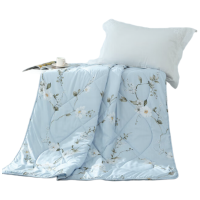 苏宁宜品梦洁舒柔夏被150*200cm轻盈透气手工定位混纺填充单人专属夏季适用