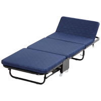 苏宁 质凡 折叠床午休办公室单人椅便携床 75x26x180cm 颜色备注