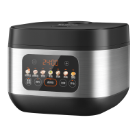 苏泊尔(SUPOR)电饭锅智能煮饭锅不粘内胆3-8人前置大屏面板预约定时上蒸下煮微压多功能快煮饭 4L