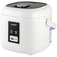 苏宁宜品2-4人智能预约白色不锈钢内胆一级能效电饭煲糙米饭1.25L圆形煲