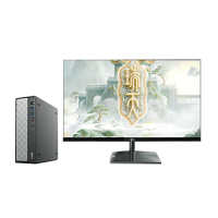 联想(Lenovo)瑞天500 台式电脑整机 (i5-13500HX 16G 512G SSD Win11)23.8英寸显示器 商用办公家用学习娱乐