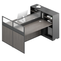 芙首泰办公桌双人位150*120*110cm张