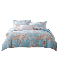 LOVO 乐蜗家纺璟致精梳全棉斜纹四件套VADF8254 被套 200*230cm