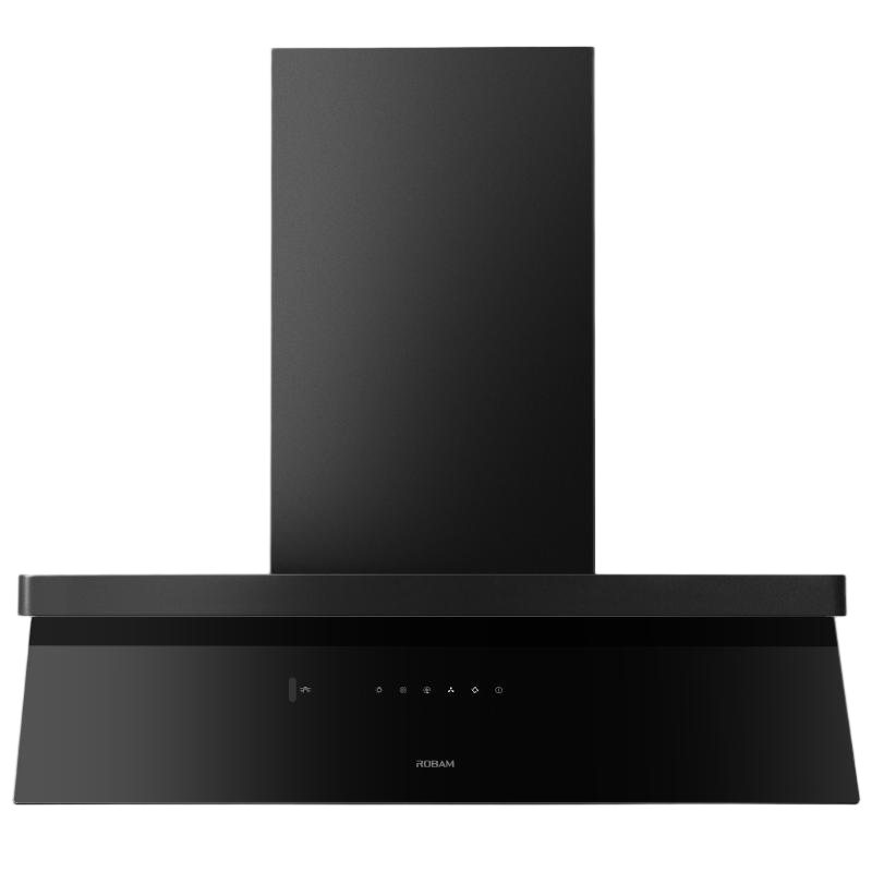 老板(Robam)[超薄平嵌小黑镜L3]抽吸排油烟机66X7-L3 顶侧一体家用27大吸力烟灶联动 活动期间延期7天发货