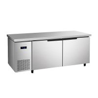 星星操作台冰柜冷冻工作台商用厨房操作台不锈钢水吧台奶茶店餐饮后厨酒店1.5m全冷冻KTD-1580M