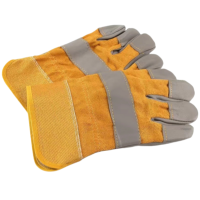 岱润 半皮手套 翻毛皮 副