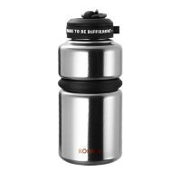 康巴赫保温杯230ml便携密封防漏秘境银KH-B23T01