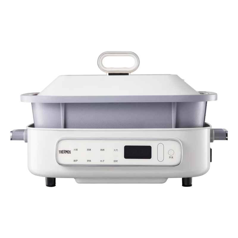 苏宁宜品膳魔师多功能料理锅EHA-5441E 4升大容量机械操控两档火力