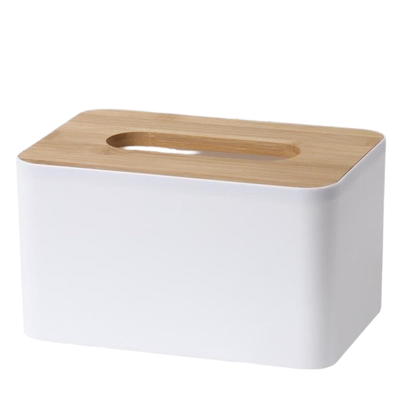 先互丁 竹木纸巾盒抽纸盒16*12*6.5cm 个