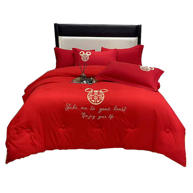 优福安达刺绣磨毛棉花被被芯 10斤冬被200X230cm BX20240004R /张