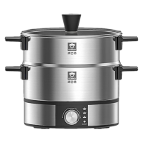 康巴赫多功能电火锅24cm电煮锅电蒸锅KDZG-A24MQ