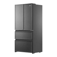 海尔(Haier)BCD-460WGHFD14S9U1 460升一级能效零嵌入式法式变频空间保鲜风冷无霜智能冰箱