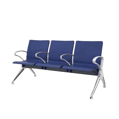 机场椅医院候诊椅公共连排椅高铁车站火车站等候椅 澳舒健 三人位排椅SJ-PU04