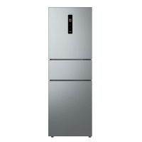 美的249三门冰箱风冷无霜大容量变频一级能效家用小型宿舍租房