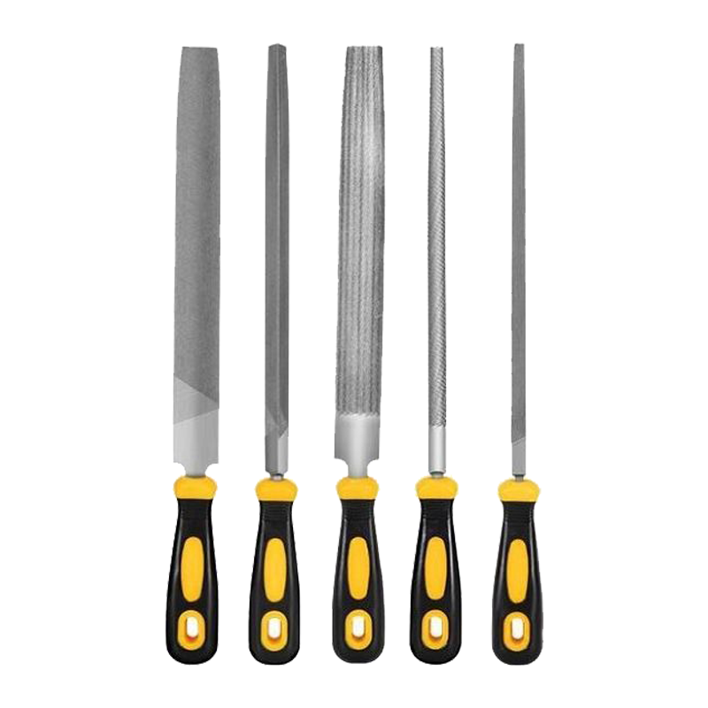 得力DL352085 中齿锉刀组套(黄)8寸 单位/袋