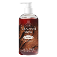 匀美博士乌木玫瑰精油沐浴露400ml 滋润保湿沐浴乳男女持久留香