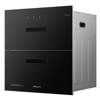 万和100L消毒柜嵌入式碗柜两门两抽真全腔三元净菌烘干一体ZTD100Q-N1