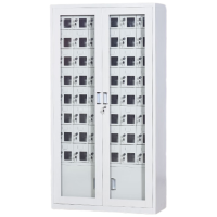 晋舰手机存放柜钢制手机保管箱电子设备管理柜48门下档存放柜[外玻]