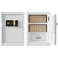 戴劲保密柜铁皮文件柜带锁储物柜资料办公室保险柜单门600高指纹锁