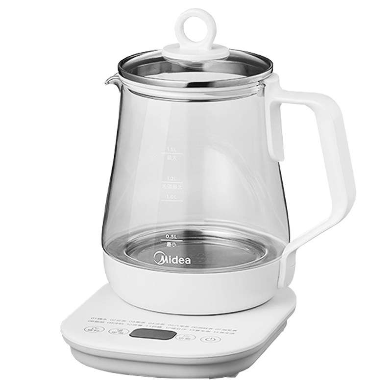 美的(Midea)养生壶 1.5L煮茶器煮茶壶电水壶烧水壶 MK-Y12Q