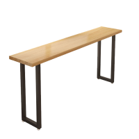 苏宁 金菲罗格 办公家具 铁木吧台桌子简约高脚吧桌椅组合 1.8M[一桌三椅]苹果椅