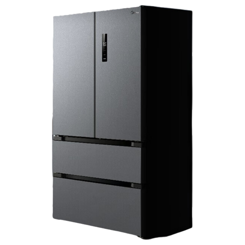 [官方正品]美的506升法式多门四门变频双系统双循环母婴PT保鲜家用冰箱MR-532WFPZE 苍穹灰 以旧换新