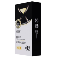 独爱玻尿酸避孕套超薄裸入001 G点颗粒10只装 正品安全套套狼牙颗粒高潮男女用套子成人情趣计生用品bytt