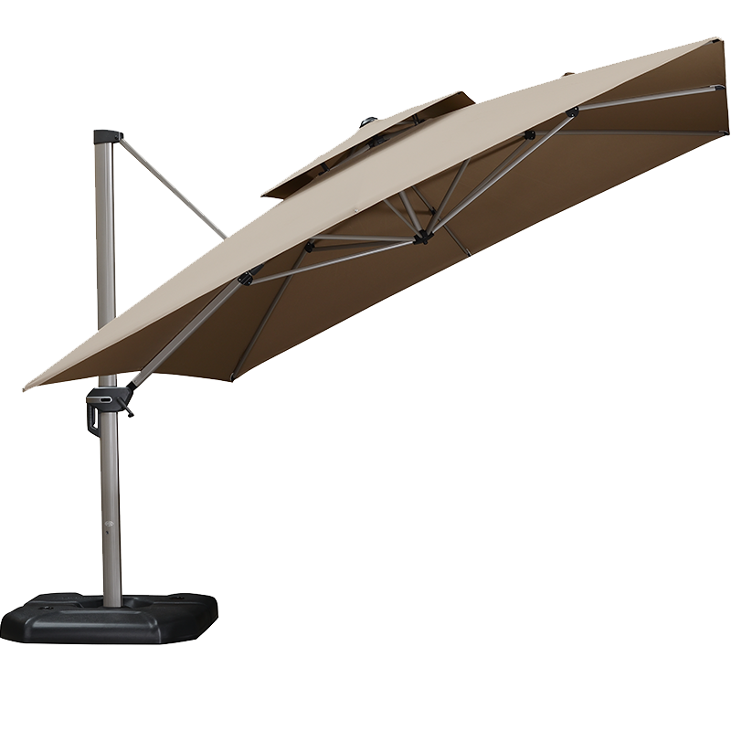 紫叶太阳伞户外庭院伞别墅花园室外罗马伞露台院子露天阳台遮阳伞