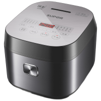 苏宁宜品4L蒸汽式智能电饭煲合金内胆触控操作适合3-6人家庭使用