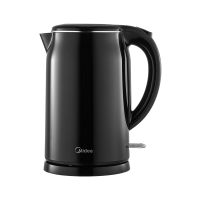 美的(Midea)电水壶电热水壶SH17M301b保温一体1.7L大容量烧水壶自动断电家用开水壶不锈钢烧水壶开水壶