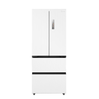 美的(Midea)M60超薄446升法式多门四开门纯平全嵌家用冰箱MR-468WUFPZE 底部散热一级能效大容量 国补