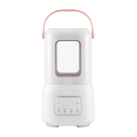 摩飞摇奶器均匀速热低音降噪操作简单智能恒温粉色MR5601